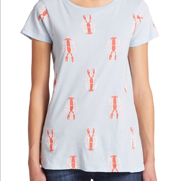 Wildfox Lobster Print Tee - Picture 2 of 4